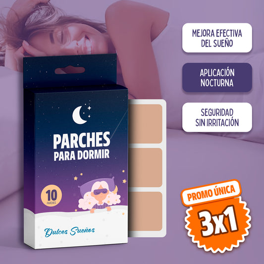 8-HORAS™ | 3x1 PARCHES PARA DORMIR